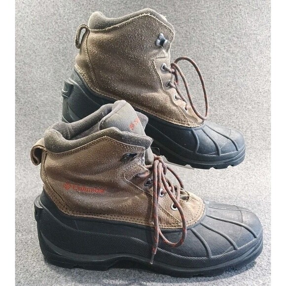 Columbia Men\'s Falmouth Boots Size 12 Hiking Working Duck Brown YM-1207-223 main image 9